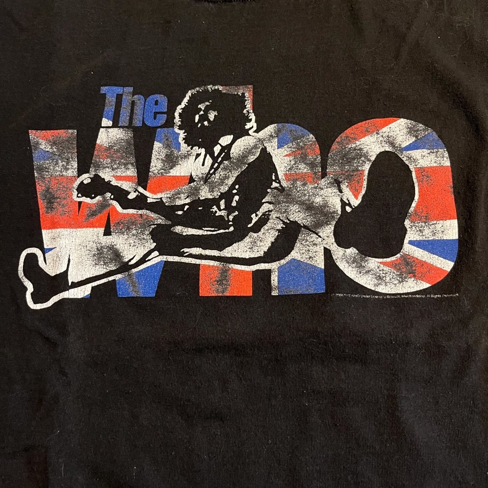 Rock Concert Tee Shirt from The Who Live Tour 2006, XL